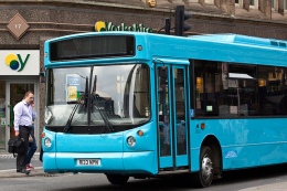 A blue bus for Bluebird of Middleton
